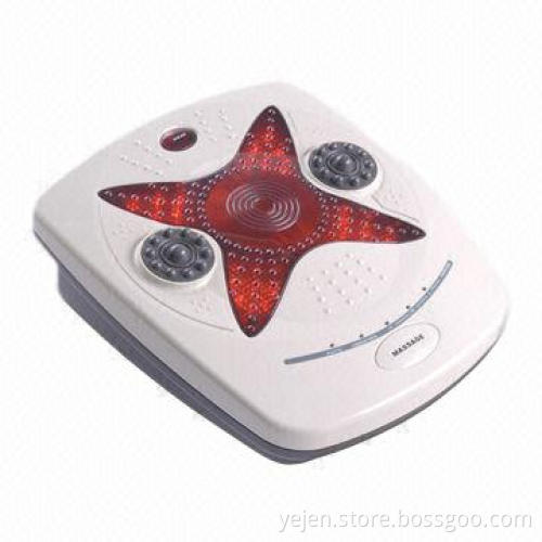Infrared Heater Foot Massager with Vibration/Tapping/Rotating Functions, Made of ABS Material
